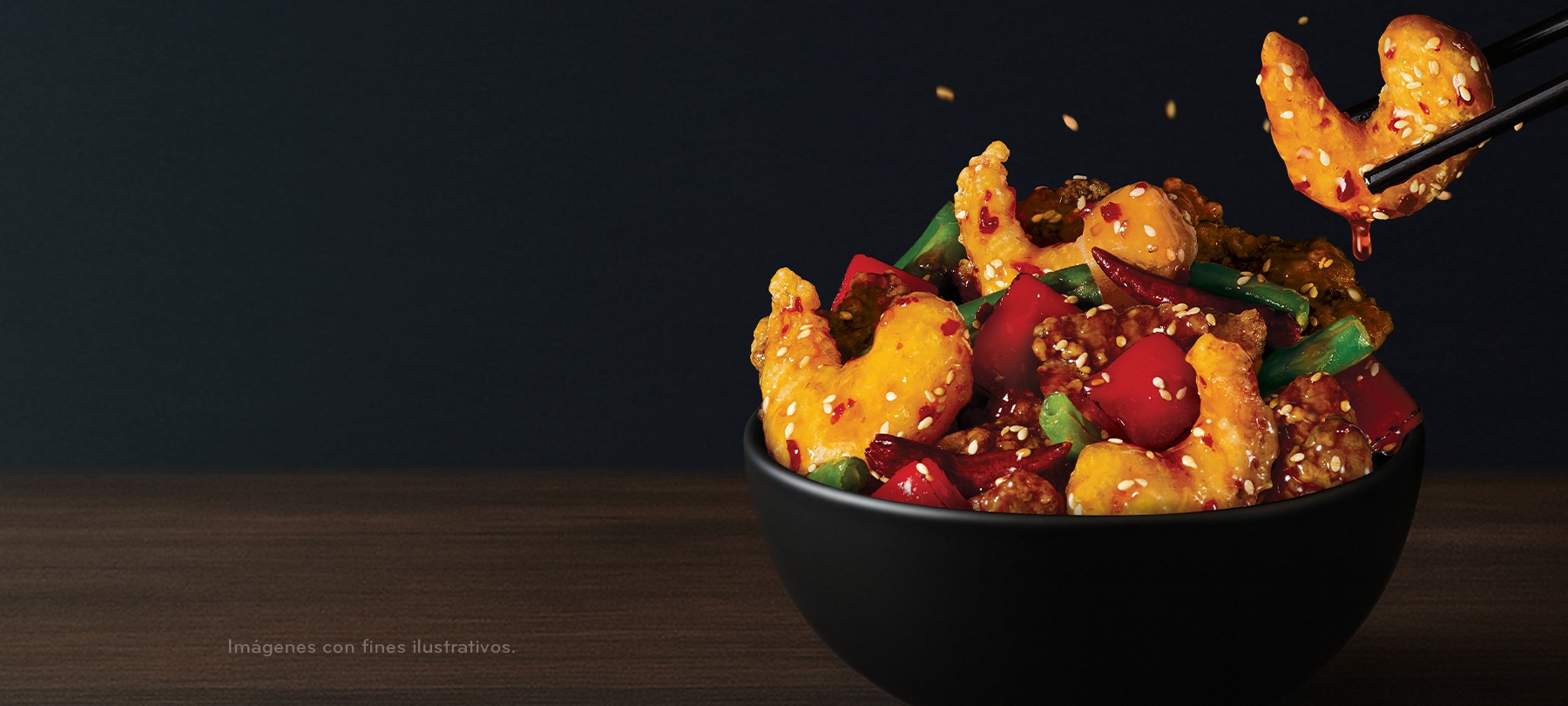 Wokked Surf and Turf