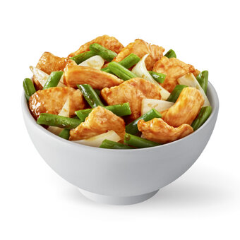 String bean chicken